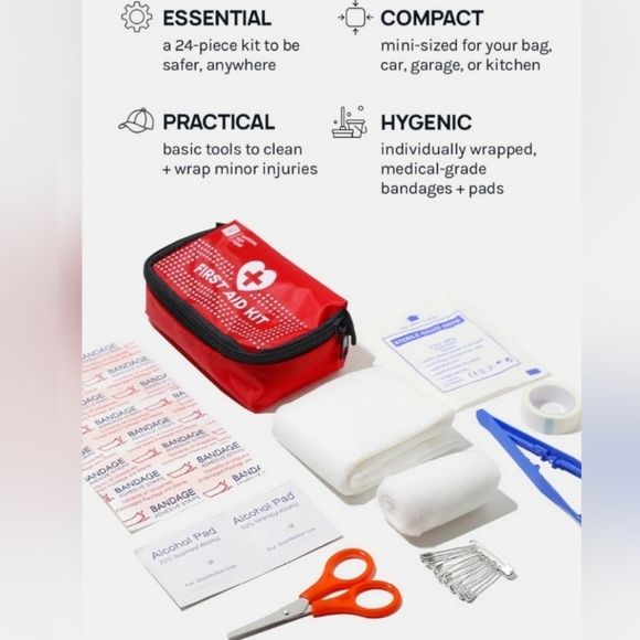 Mini Portable First Aid Kit NWT - Picture 5 of 5